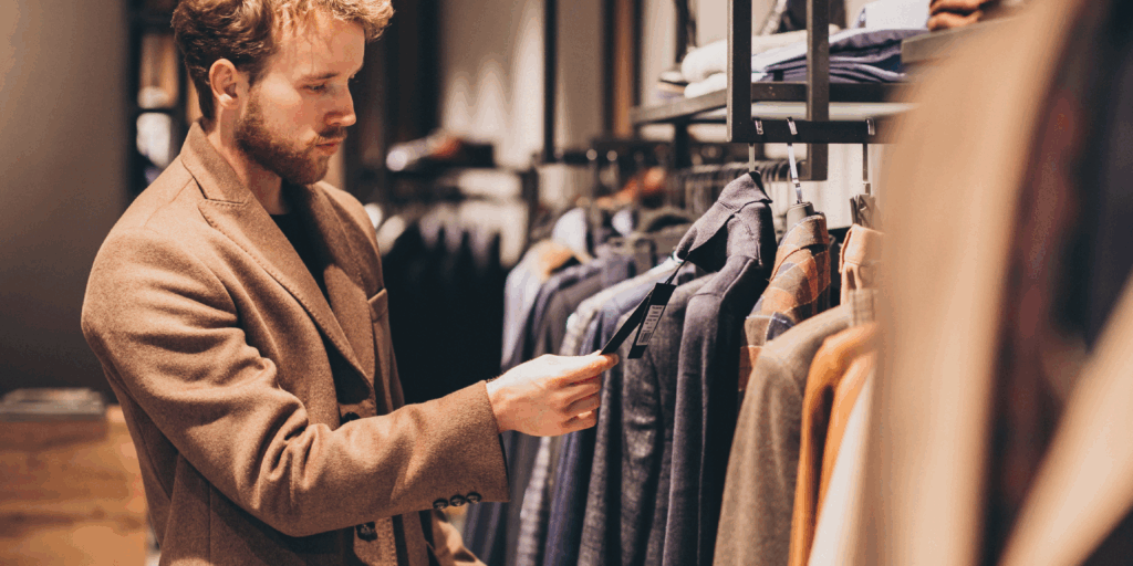 Magasin de vêtements hommes