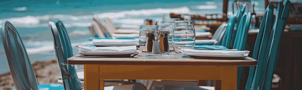 Restaurant sur littoral (85) vue océan